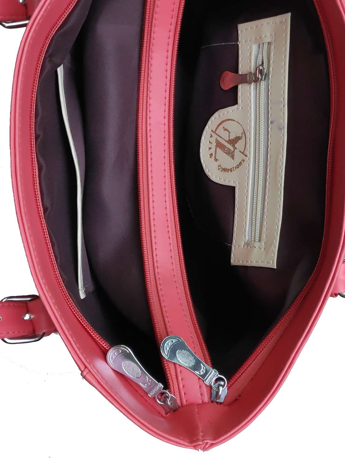 multi colored leatherette (pu) combo handbag - 18197912 - Standard Image - 3