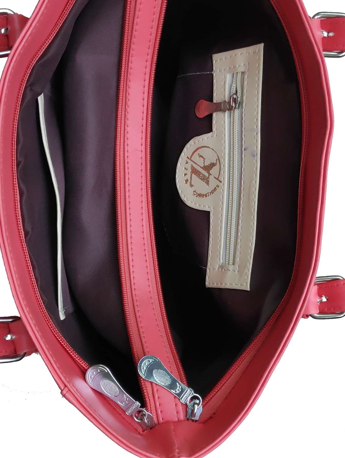 multi colored leatherette (pu) combo handbag - 18197913 -  Standard Image - 3