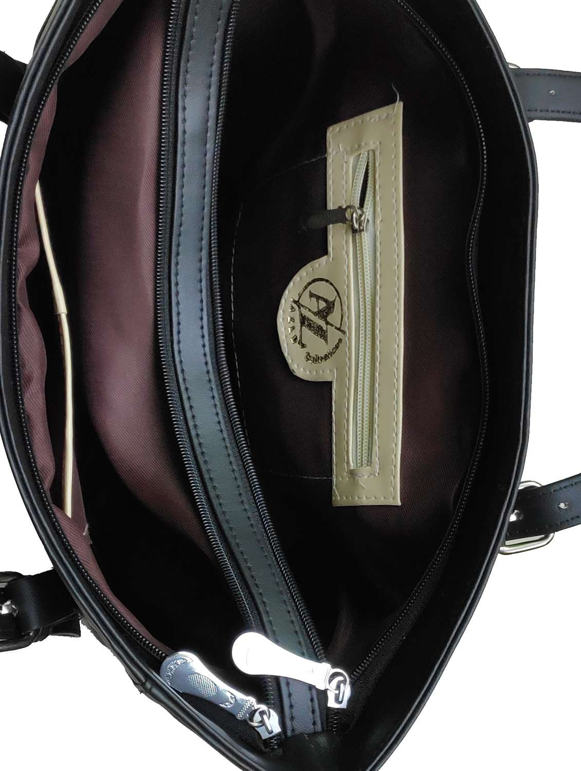 multi colored leatherette (pu) combo handbag - 18197924 -  Standard Image - 3