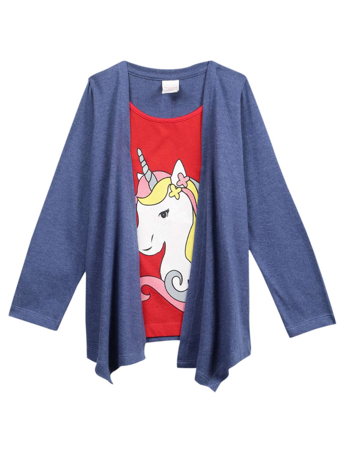 multi colored printed shrug - 18199289 -  Zoom Image - 0