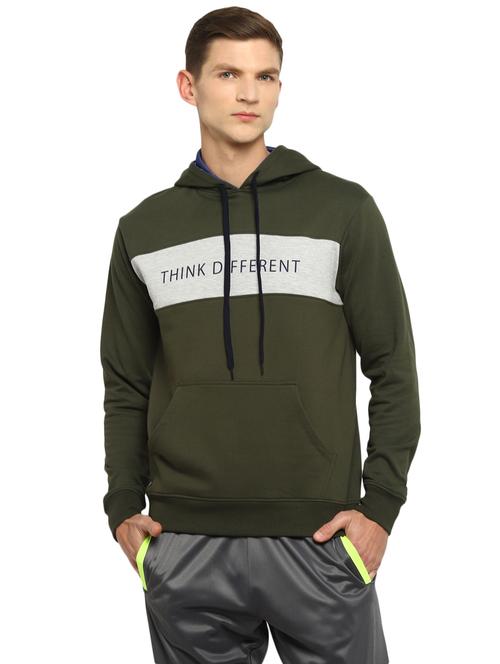mens color block sweatshirt - 18200791 -  Standard Image - 0