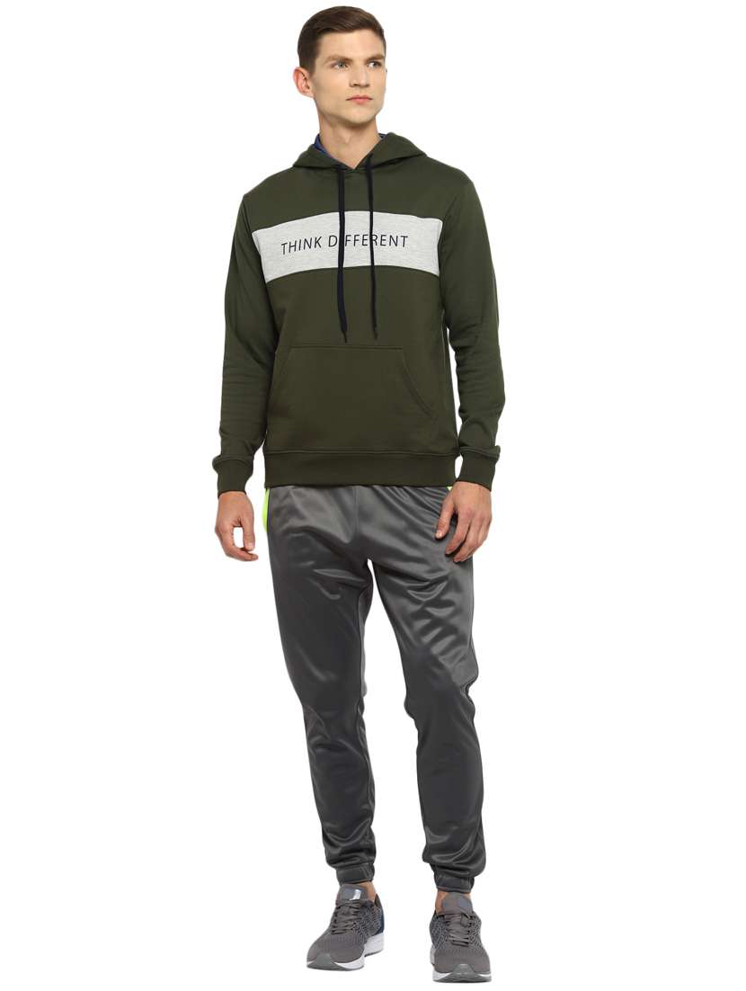 mens color block sweatshirt - 18200791 - Standard Image - 3