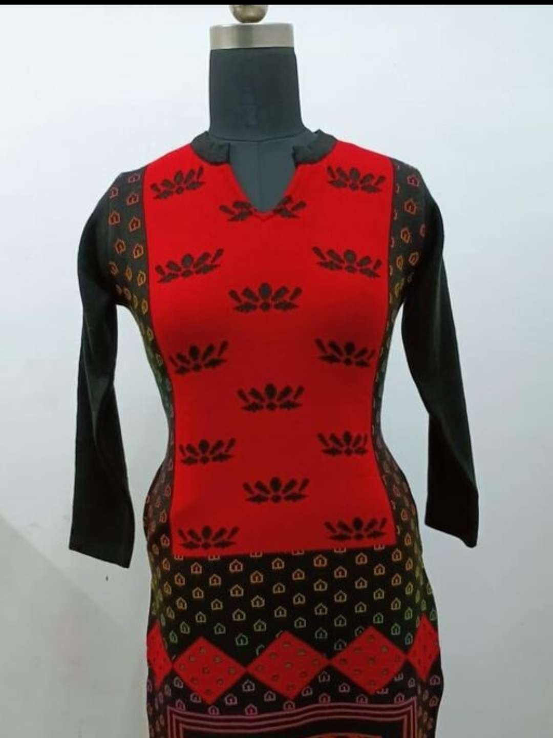 limeroad winter kurtis