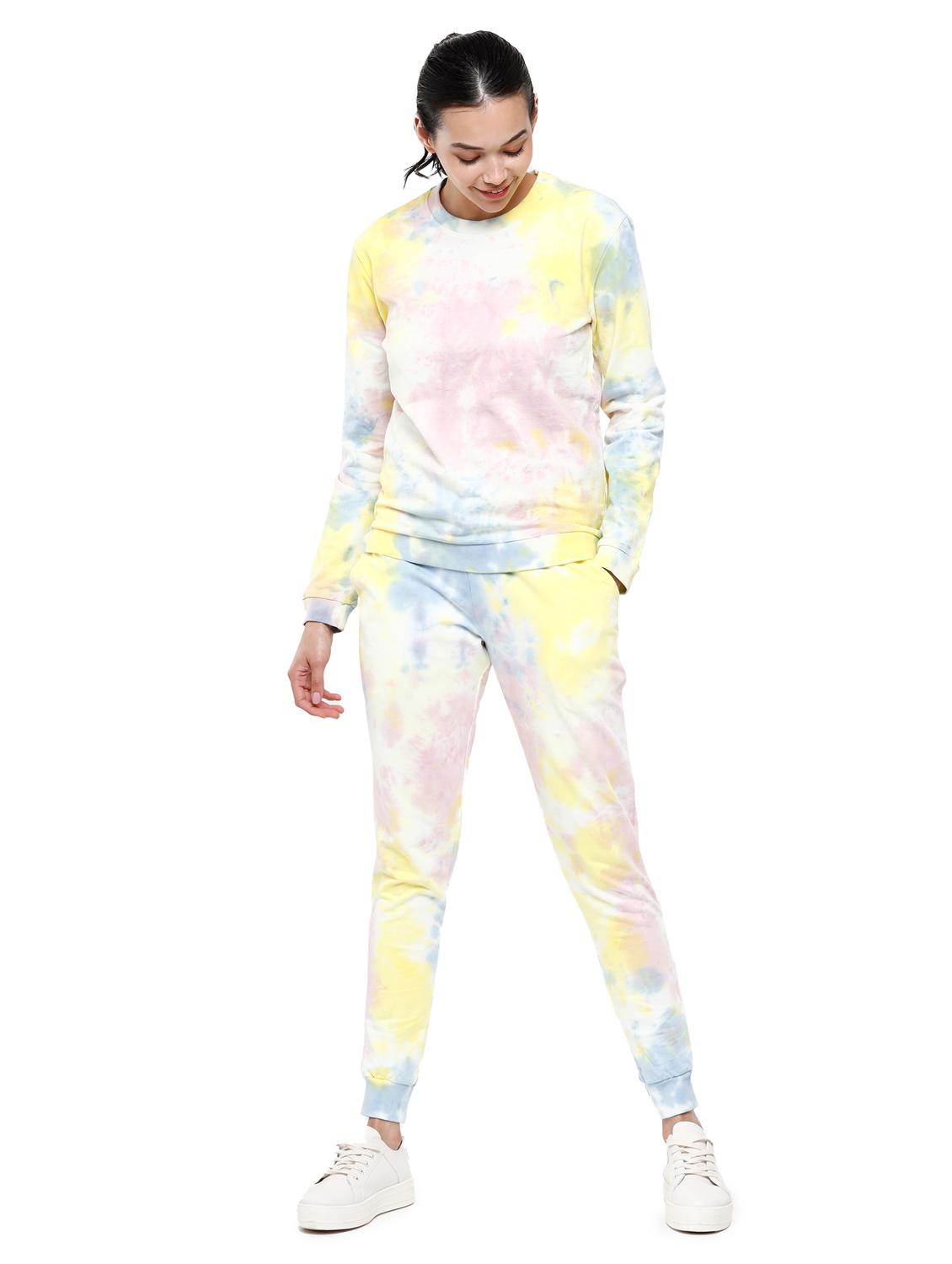 drawstring waist tie & dye jogger - 18202954 - Standard Image - 3