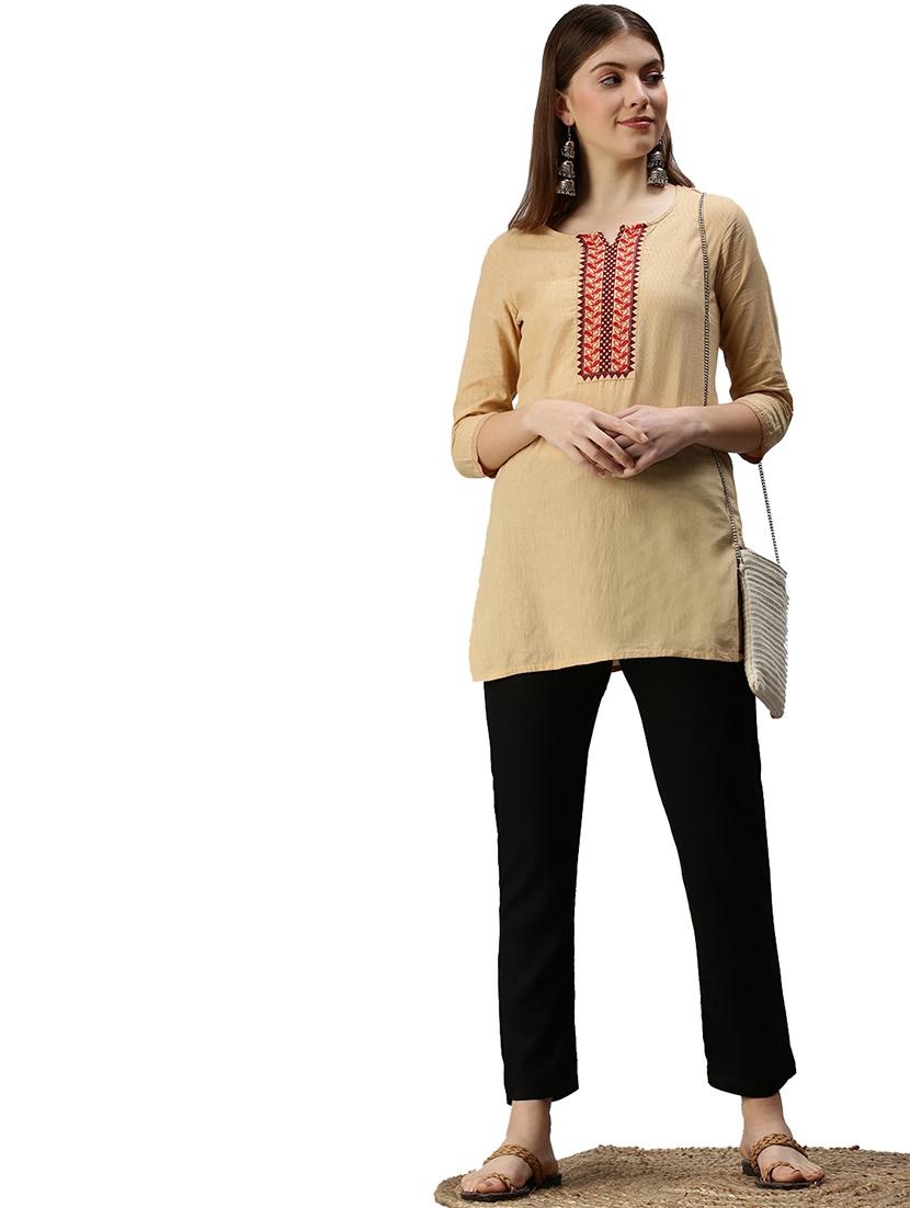 drawstring waist flat front trouser - 18203029 - Standard Image - 3