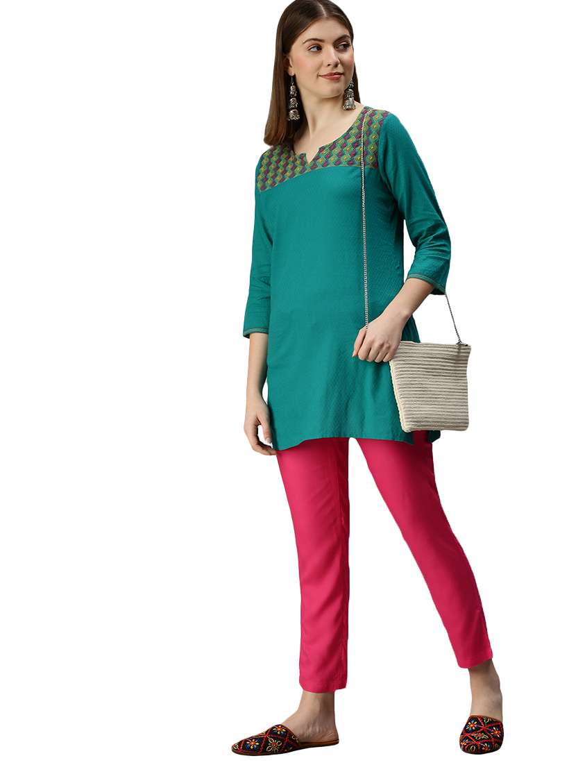 drawstring waist solid legging - 18203031 -  Standard Image - 3