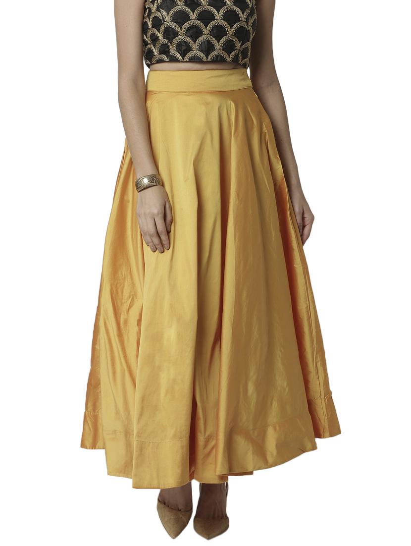 high rise flared skirt - 18203260 - Zoom Image - 0