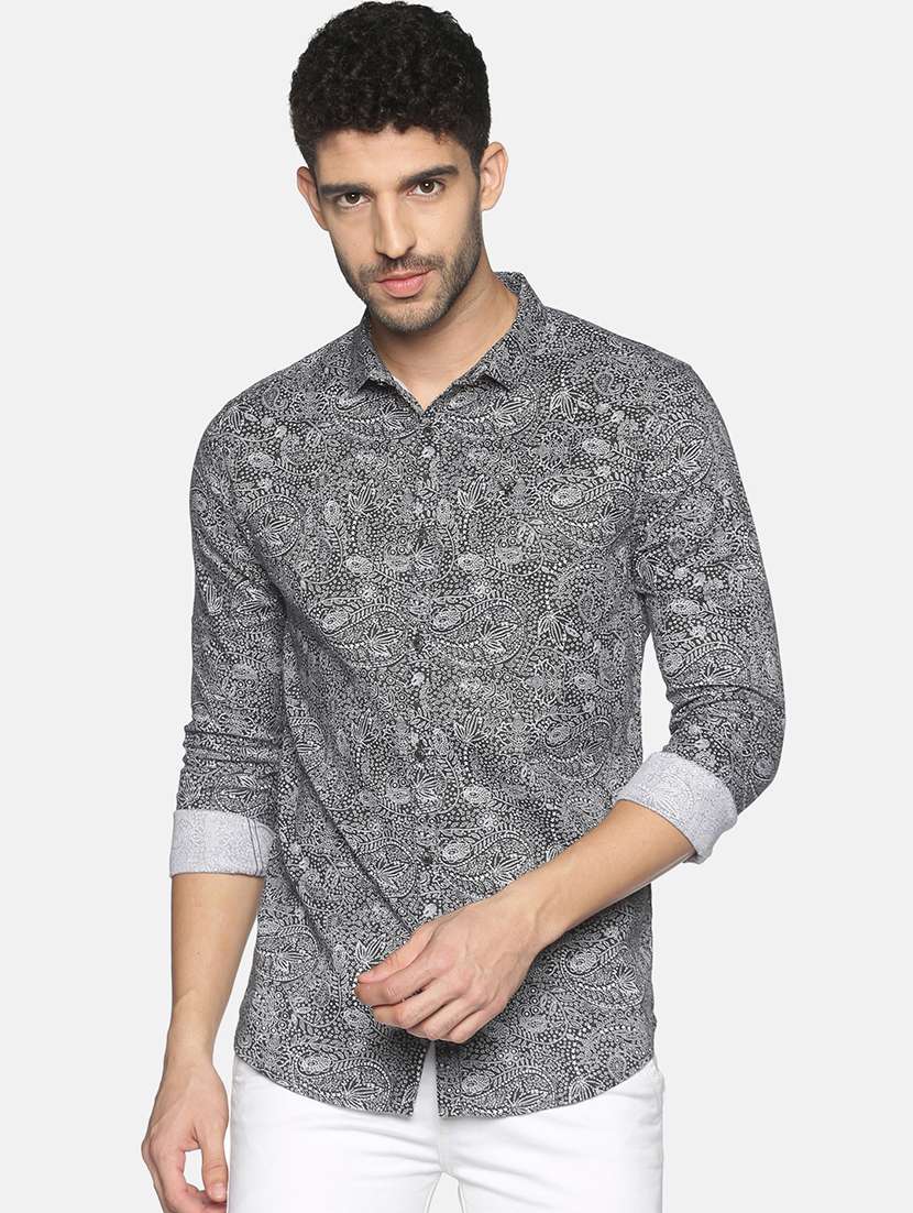 Buy online Mens Paisley Casual Shirt from shirts for Men by