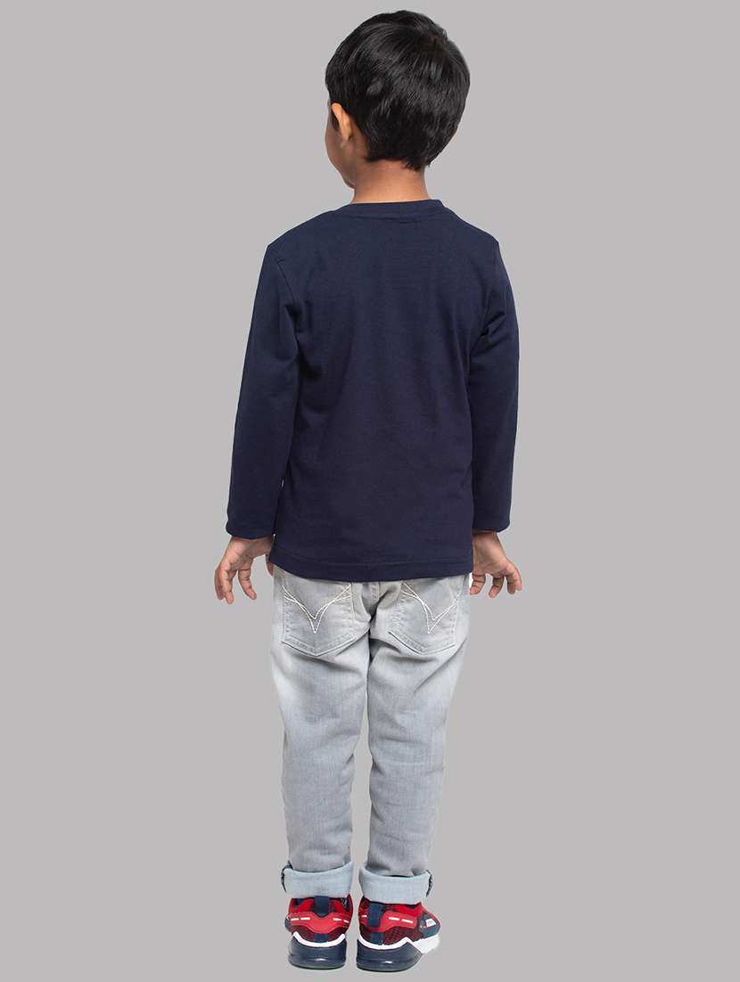 round neck solid t-shirt - 18204146 -  Standard Image - 3