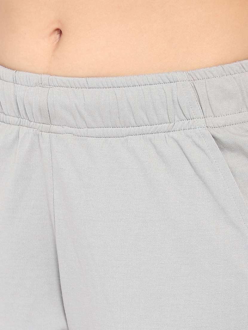 round neck printed nightwear pajama set  - 18205182 -  Standard Image - 5