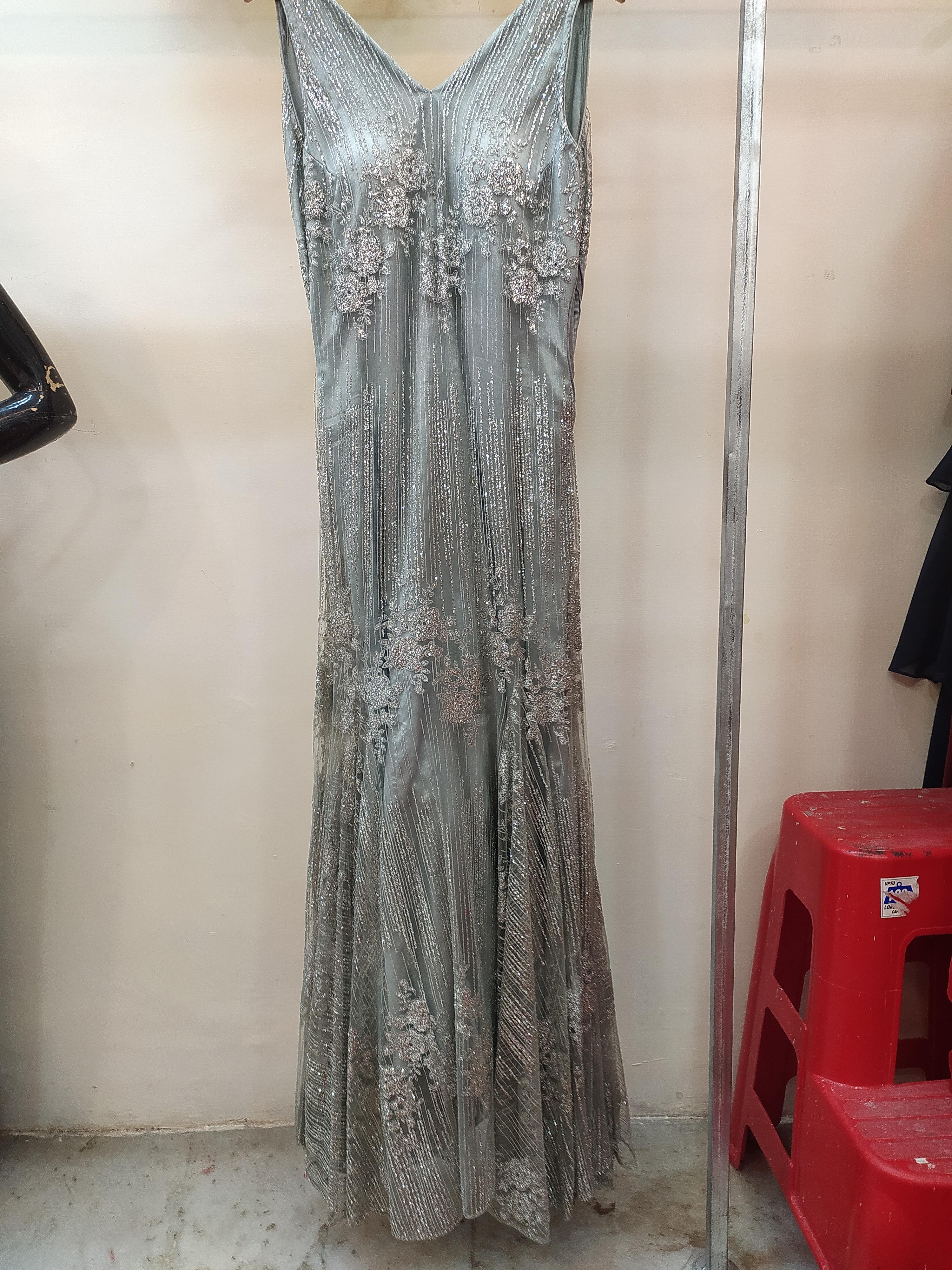 gowns grey color - 18205223 - Zoom Image - 0