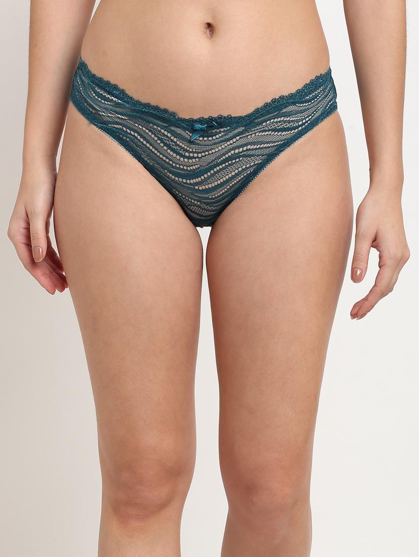 green laced bikini panty - 18205842 - Zoom Image - 0