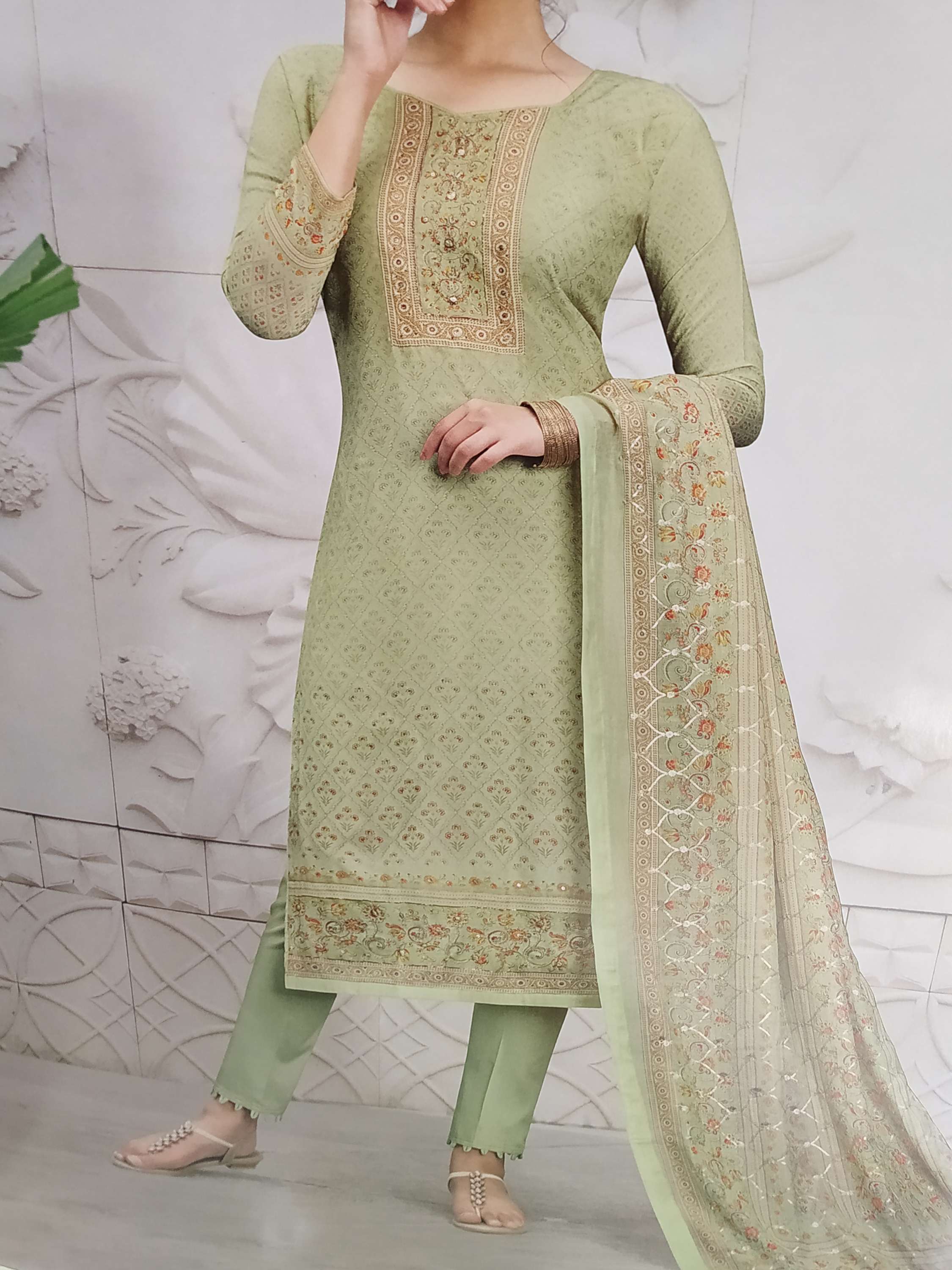 Buy online Ladies Unstitched Suits from 