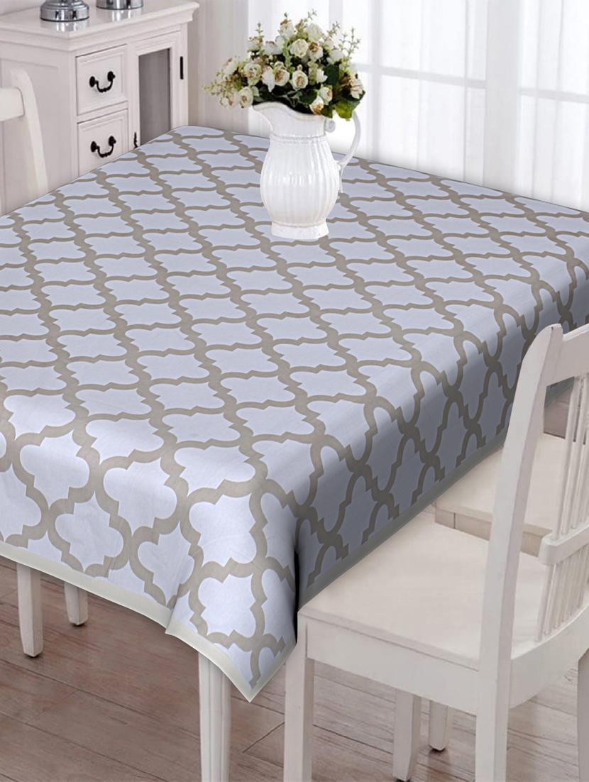 texstylers pure cotton abstract jaipuri print 6 seater dining table cloth cover - 18207453 -  Zoom Image - 0