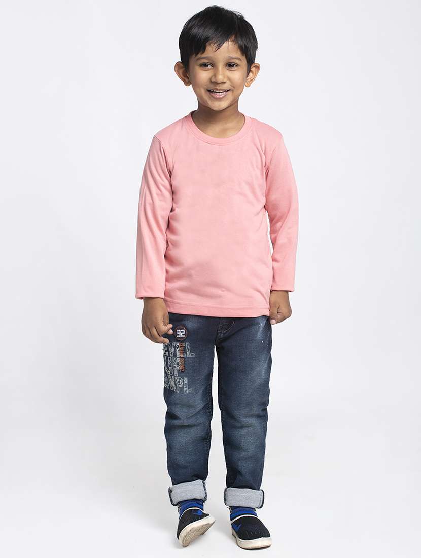 round neck solid t-shirt - 18208854 -  Standard Image - 3