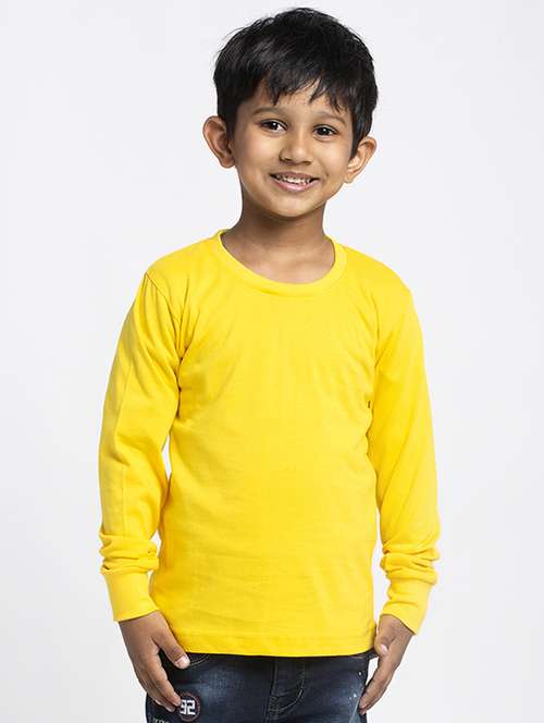 round neck solid t-shirt - 18208861 - Standard Image - 0