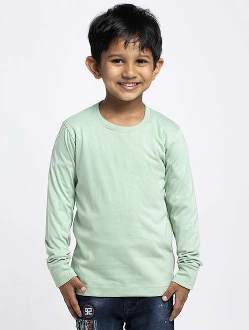 round neck solid t-shirt - 18208871 -  Standard Image - 0