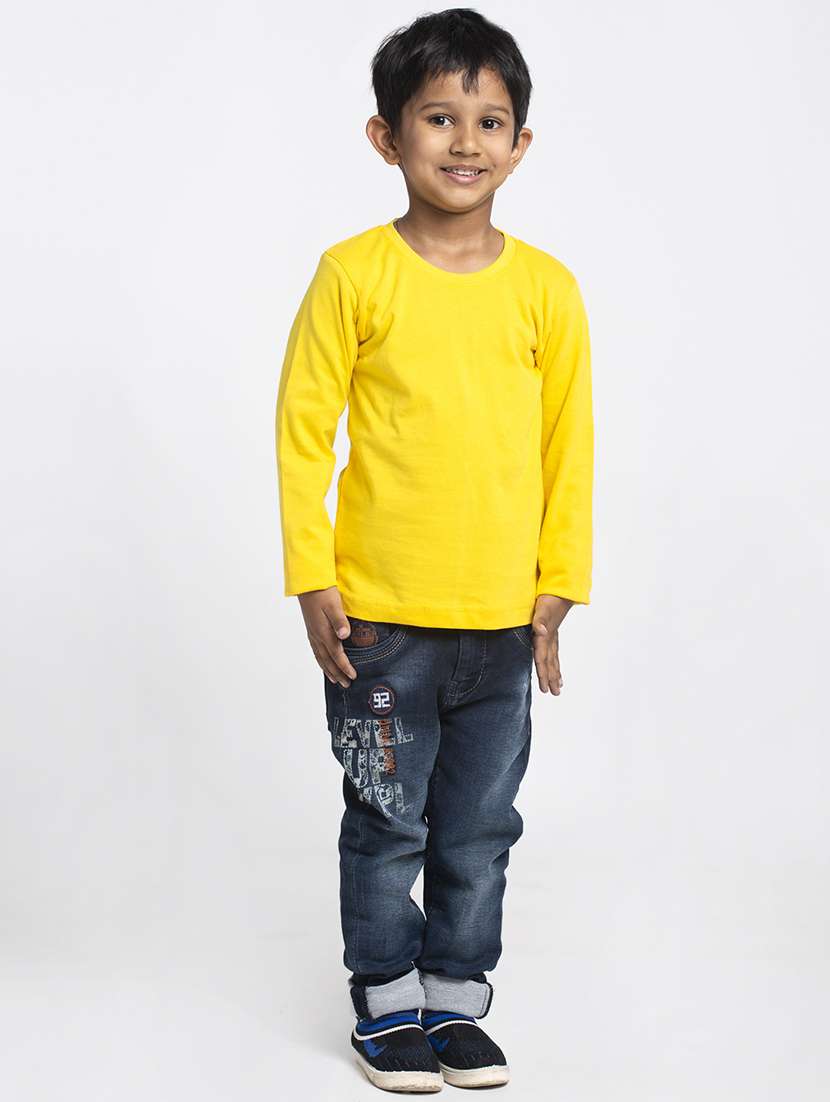 round neck solid t-shirt - 18208875 -  Standard Image - 3