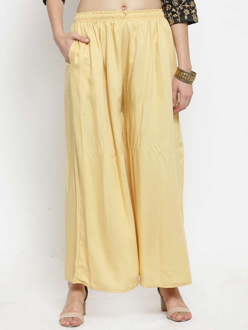 set of 3 solid palazzo  - 18212218 -  Standard Image - 3