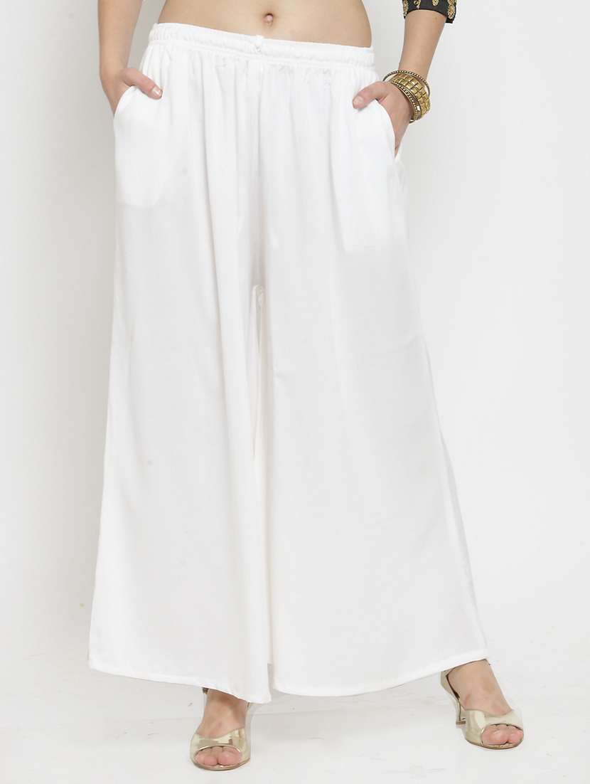 set of 3 solid palazzo  - 18212221 -  Standard Image - 3