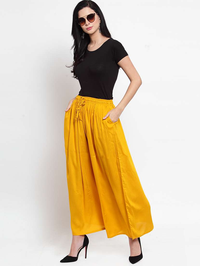 set of 3 solid palazzo  - 18212221 -  Standard Image - 5