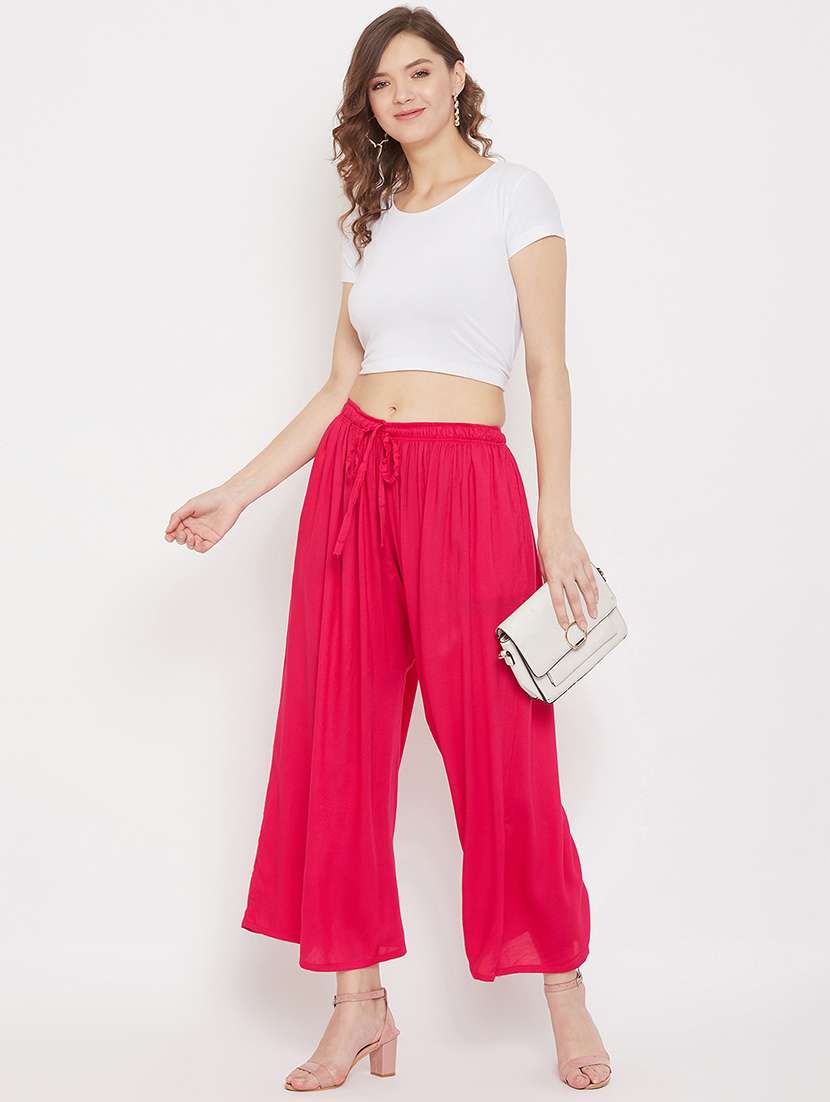 set of 3 solid palazzo  - 18212389 -  Standard Image - 5