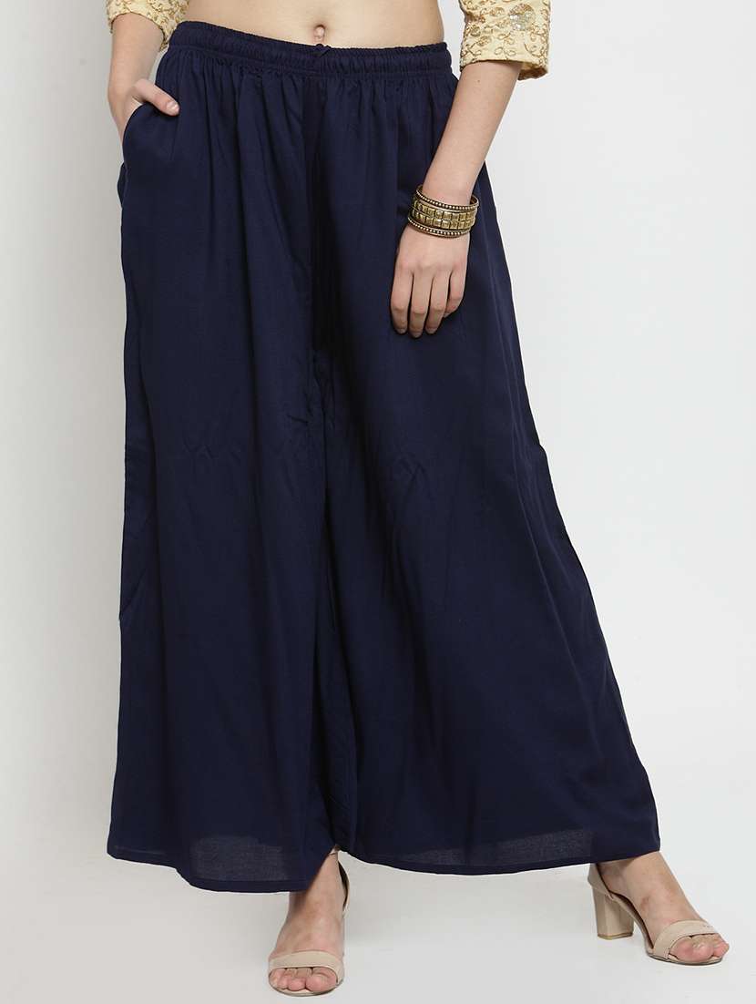 set of 3 solid palazzo  - 18212391 -  Standard Image - 3