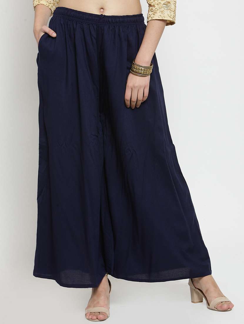 set of 3 solid palazzo  - 18212393 -  Standard Image - 3