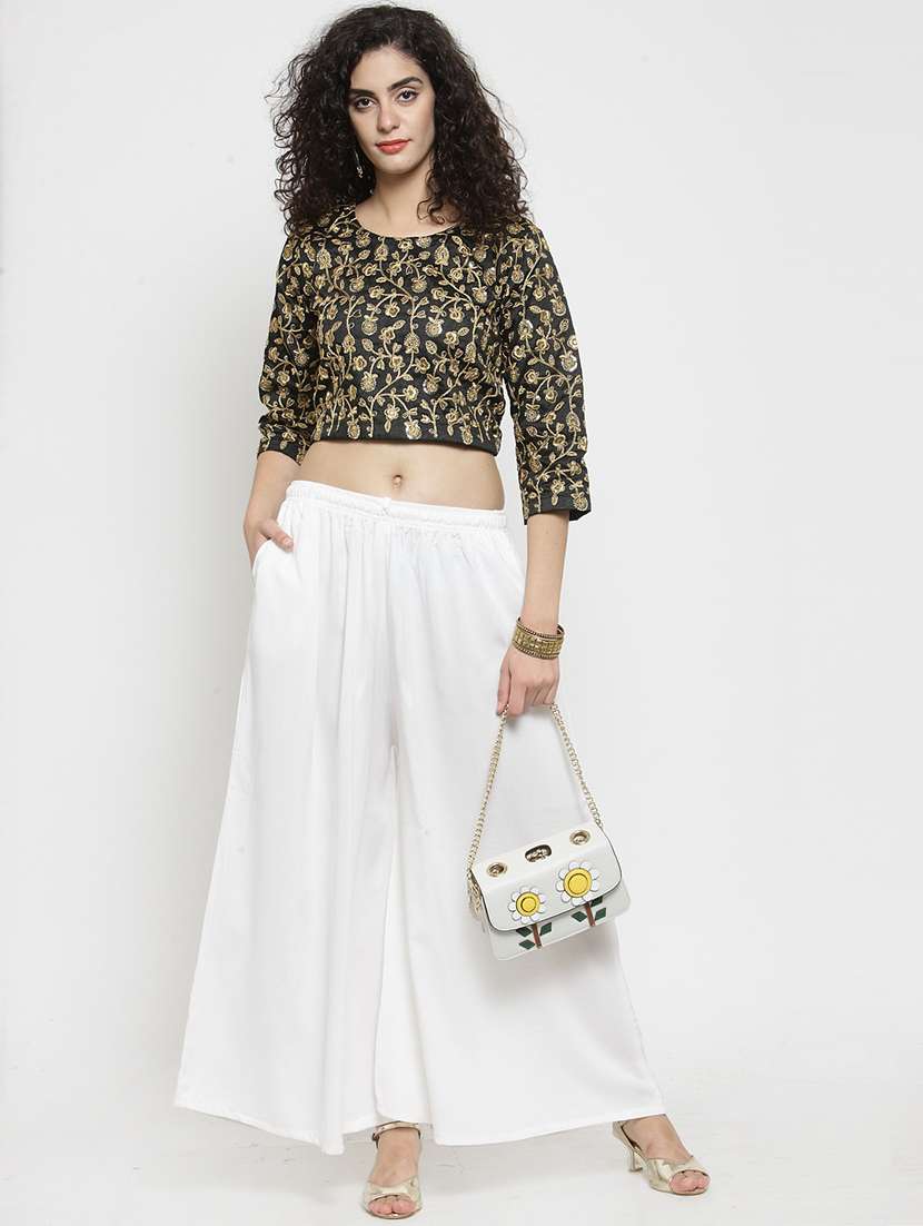 set of 3 solid palazzo  - 18212397 -  Standard Image - 5