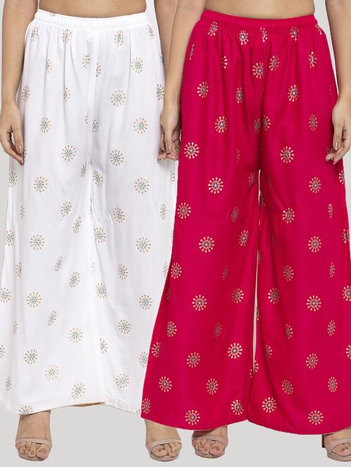 set of 2 printed palazzo - 18212508 -  Standard Image - 0