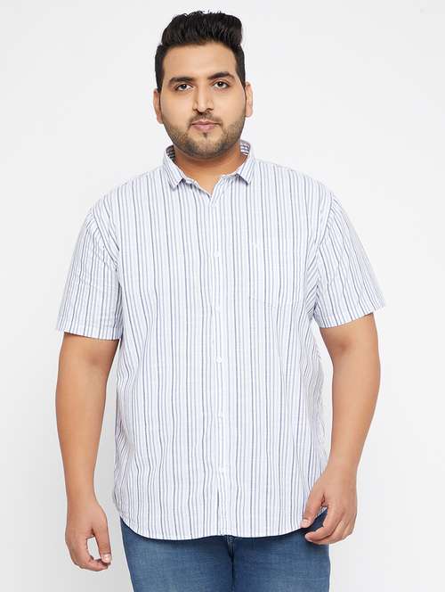 mens stripes casual shirt - 18215192 - Standard Image - 0