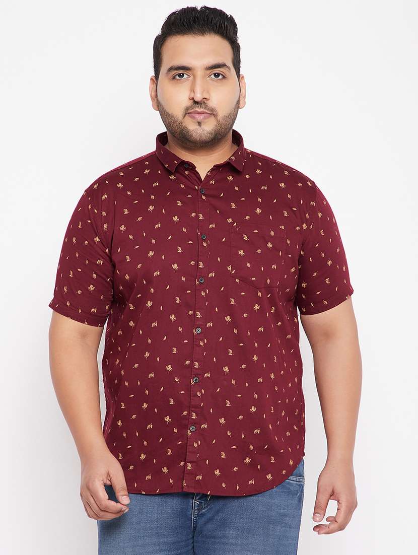 mens florals casual shirt