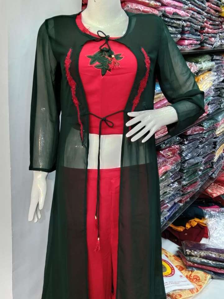 top bottom with jacket set - 18216214 -  Zoom Image - 0