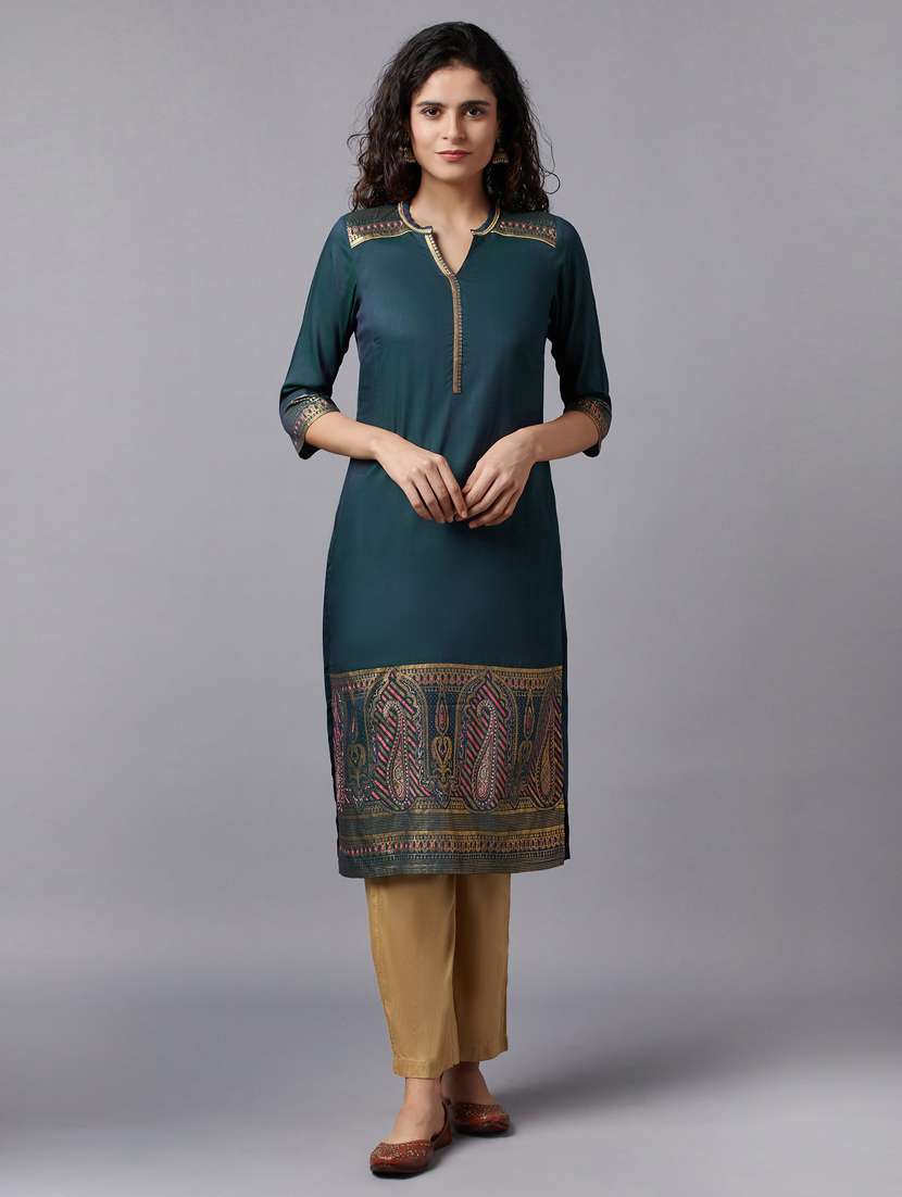 women's straight kurta