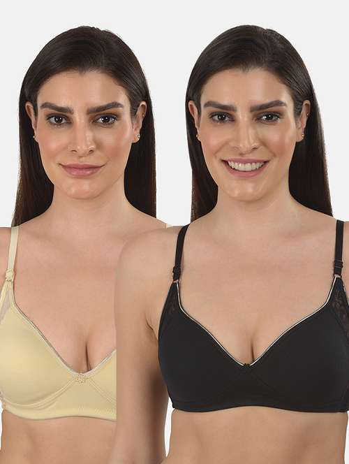 set of 2 solid combos bra - 18217924 -  Standard Image - 0