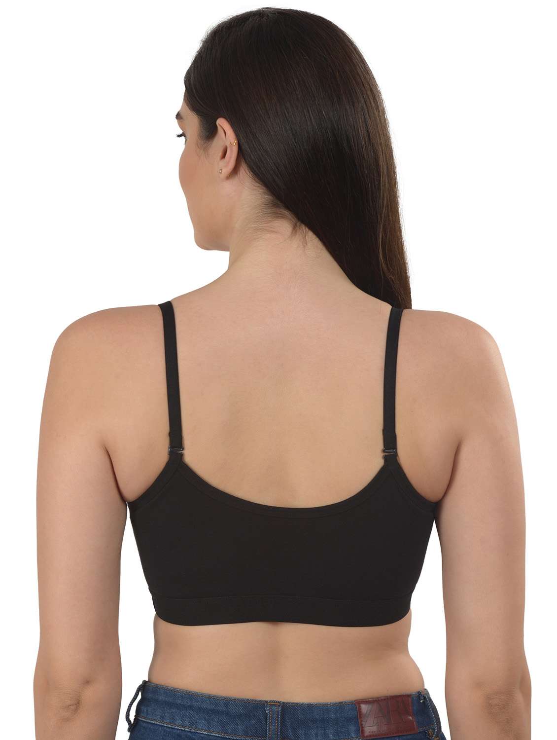 set of 2 solid bralette bra - 18217933 - Standard Image - 3