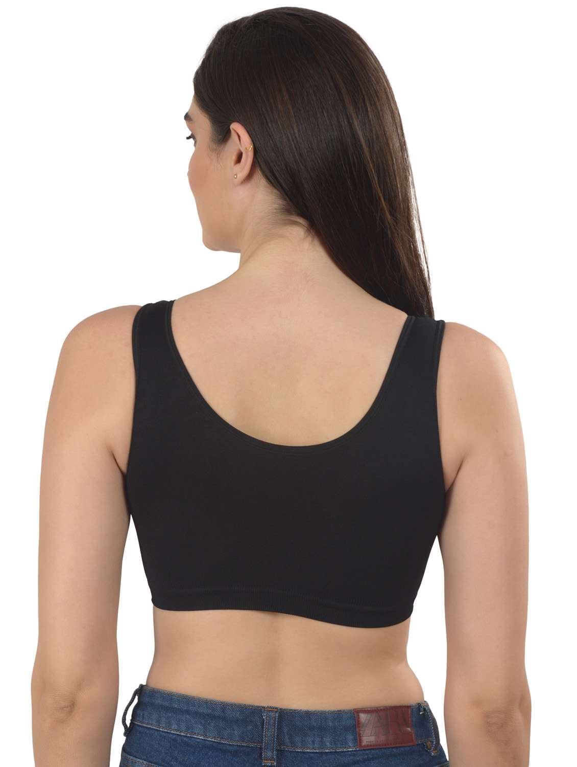 set of 2 solid sports bra - 18217945 - Standard Image - 3