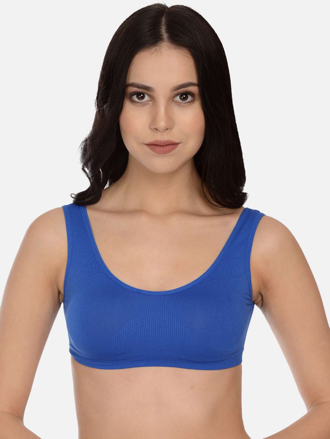 set of 2 solid sports bra - 18217948 -  Standard Image - 5