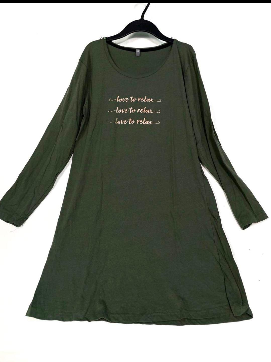 green hosiery nightwear set - 18218444 - Zoom Image - 0