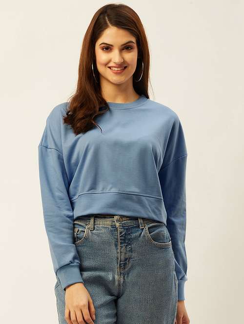 women's plain sweatshirt - 18221208 -  Standard Image - 0