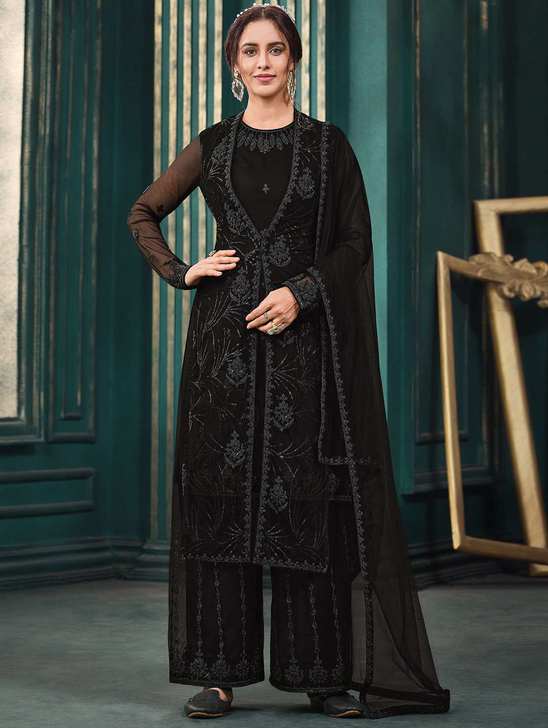 limeroad palazzo suits