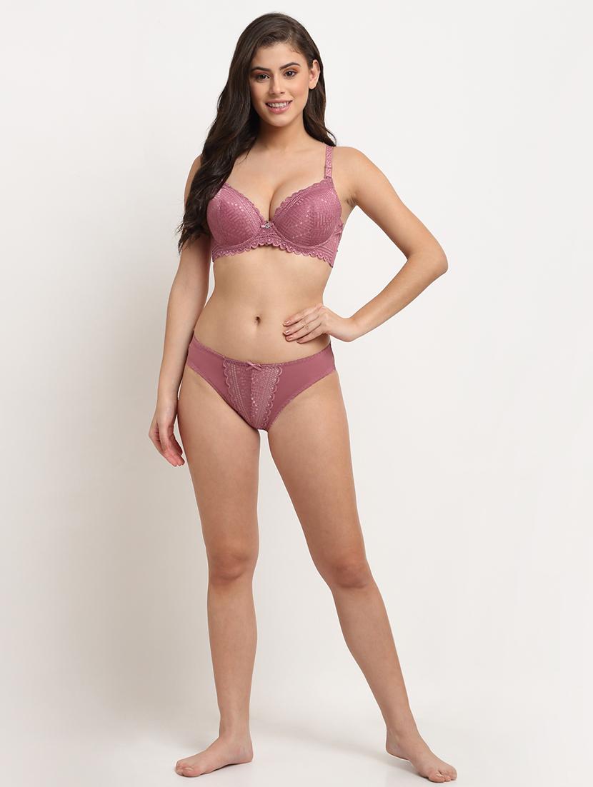 brown solid bikini panty - 18225085 - Standard Image - 3