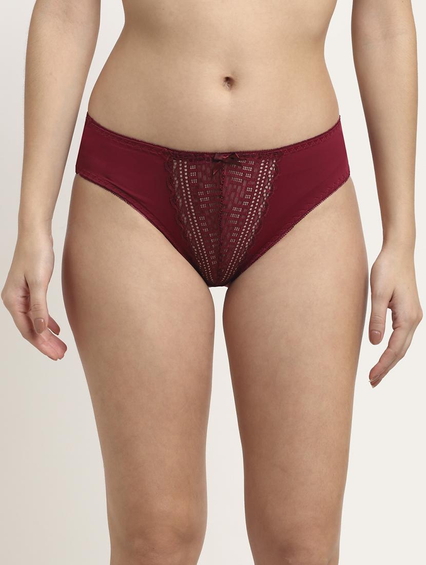 red solid bikini panty - 18225087 - Zoom Image - 0