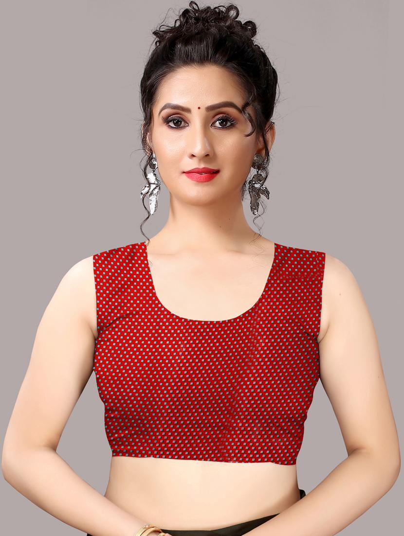 black georgette printed saree with blouse - 18226309 - Standard Image - 5