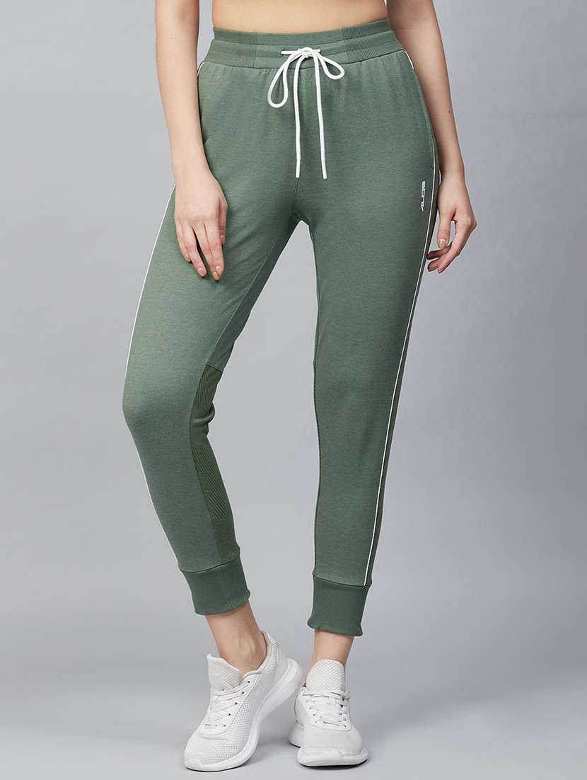 mid rise solid  jogger 