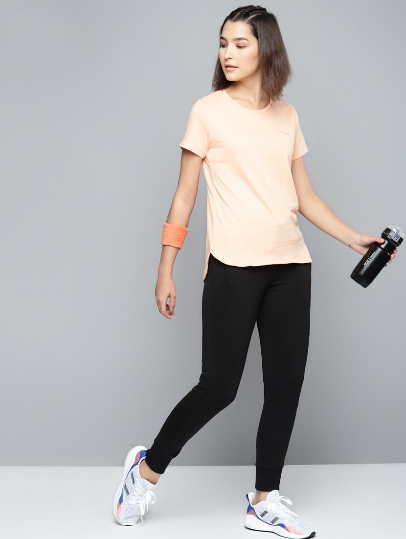 mid rise solid jogger - 18227062 - Standard Image - 3