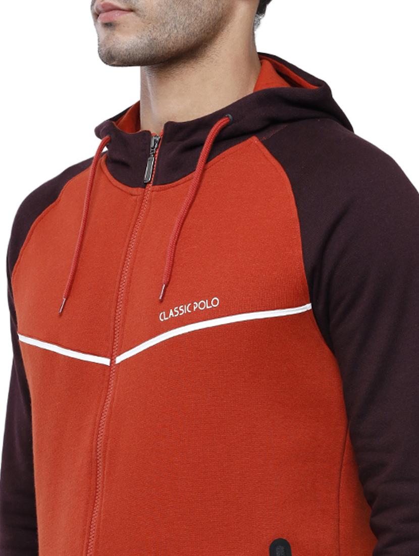 mens color block sweatshirt - 18228943 - Standard Image - 3