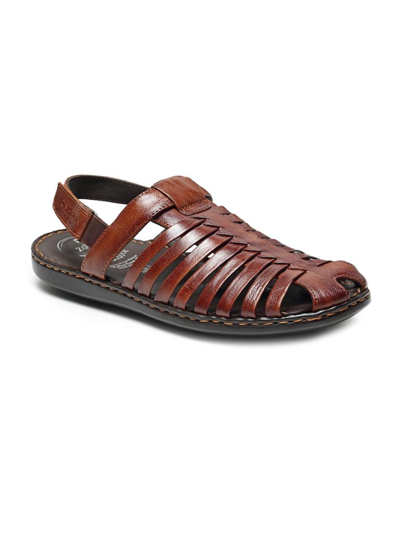 brown slip on sandal - 18229370 - Zoom Image - 0