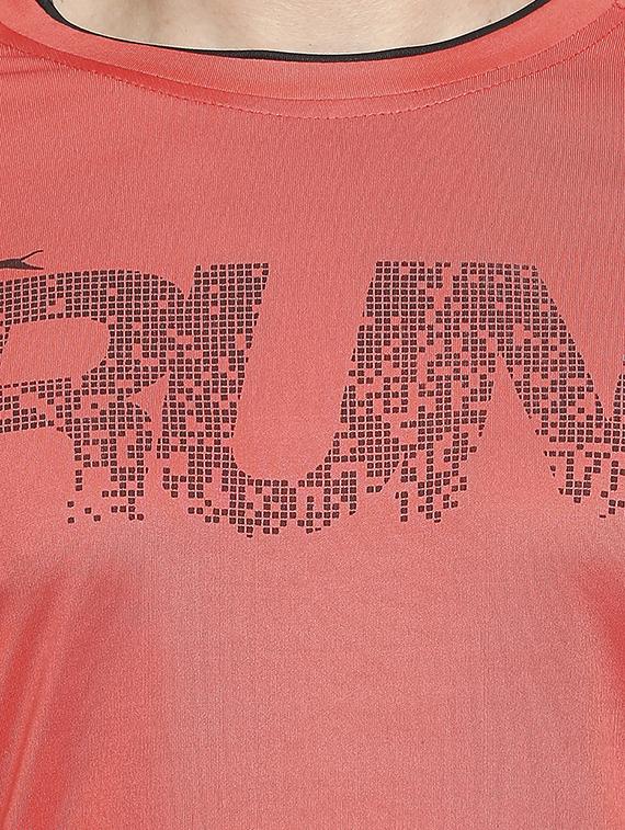 pink chest-printed t-shirt - 18230417 - Standard Image - 3