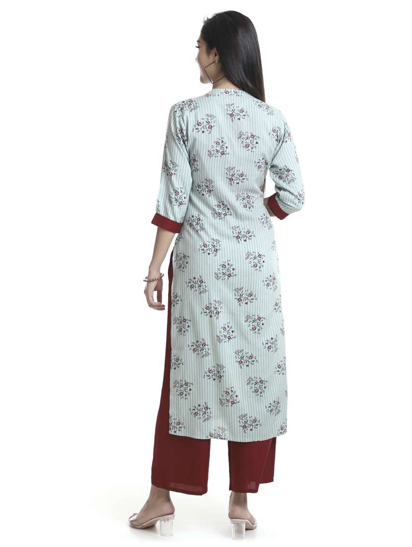 striped kurta pant set - 18230553 - Standard Image - 3
